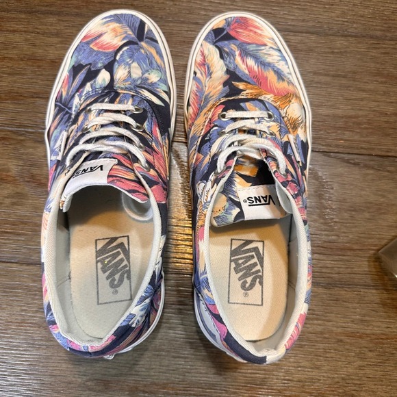 Vans Women's Era Doheny Palm Leaves Tropical Print Lace Up Sneakers Size 8 - Picture 7 of 9